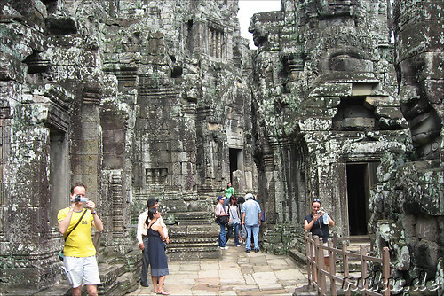 Bayon Tempel in Angkor, Kambodscha
