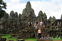 Bayon Tempel in Angkor, Kambodscha
