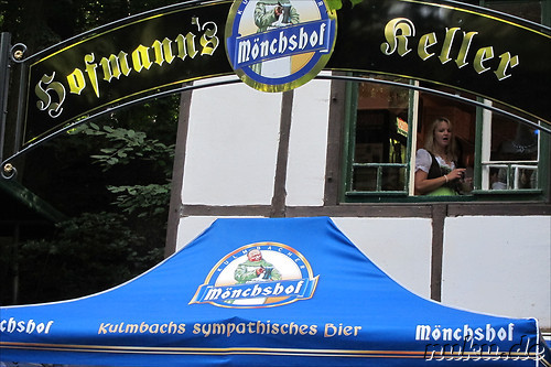 Bei Hofmann's Keller (Kulmbacher Moenchshof) auf dem Annafest