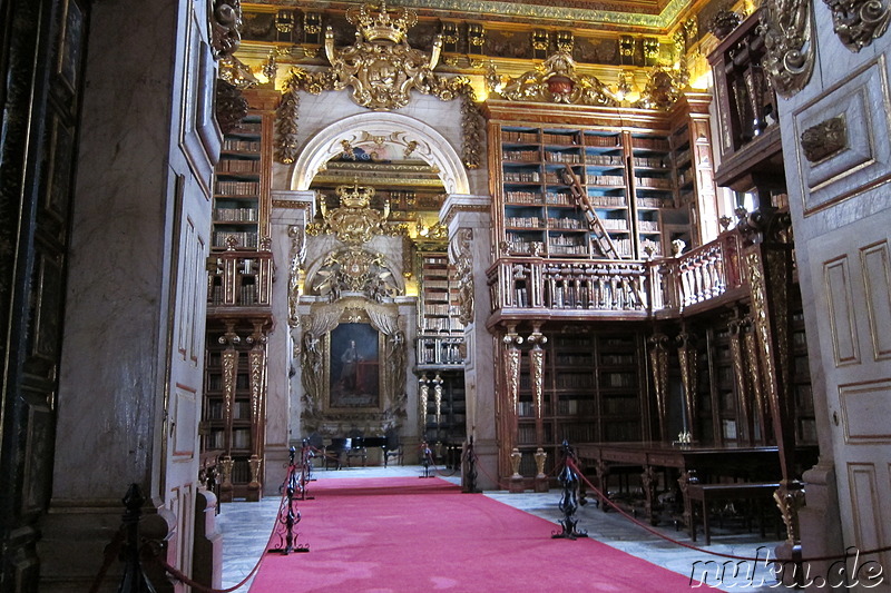 Bibliothek der Universität Coimbra, Portual