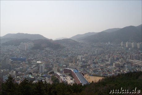 Blick auf Busan