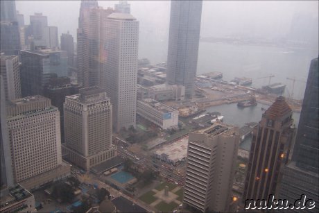 Blick auf Central, aus dem Bank of China Tower
