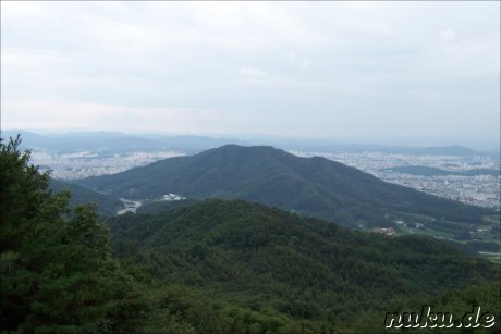 Blick auf Cheongju