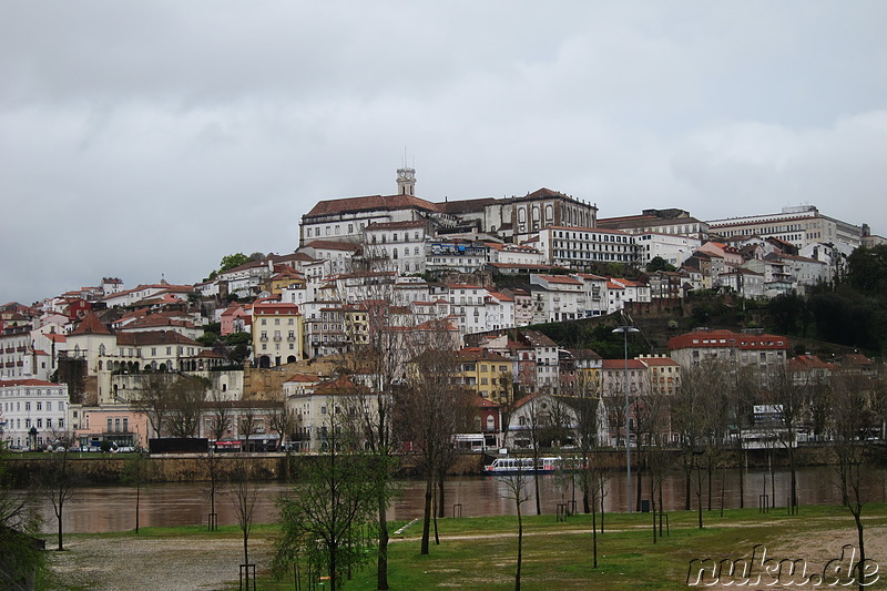 Blick auf Coimbra, Portugal