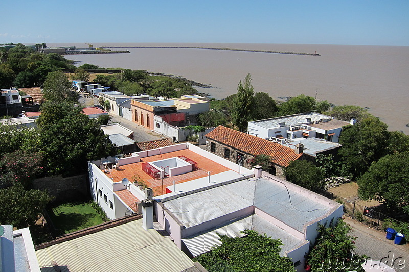 Blick auf Colonia del Sacramento, Uruguay