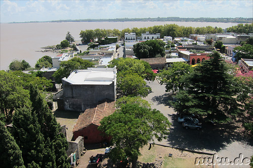 Blick auf Colonia del Sacramento, Uruguay