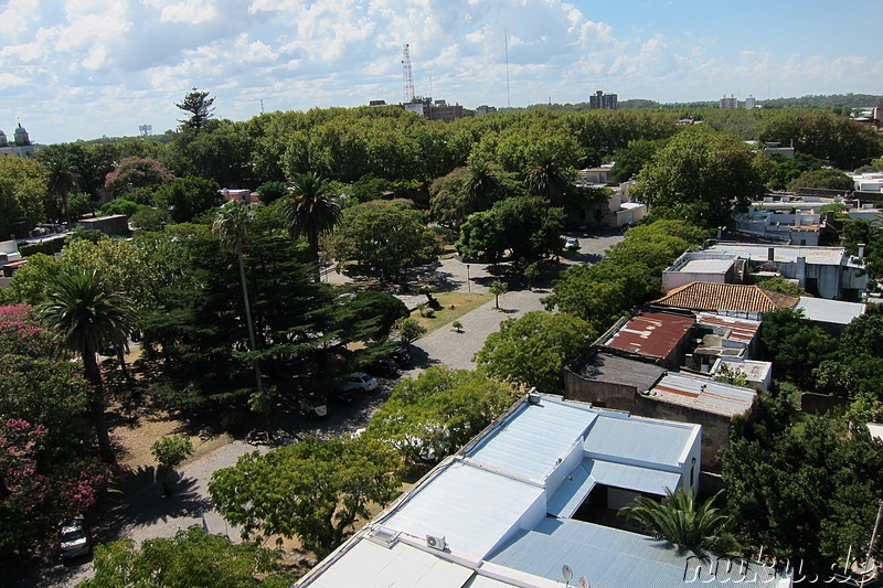 Blick auf Colonia del Sacramento, Uruguay