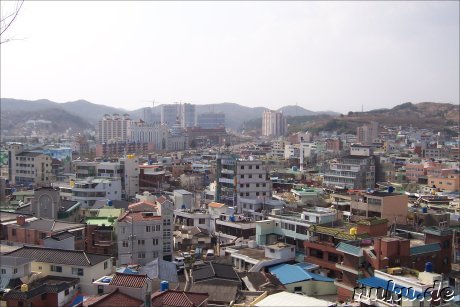 Blick auf Jinju