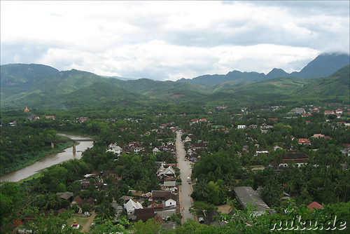 Blick auf Luang Prabang