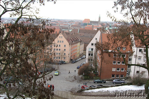 Blick auf N&uuml;rnberg von der Burg