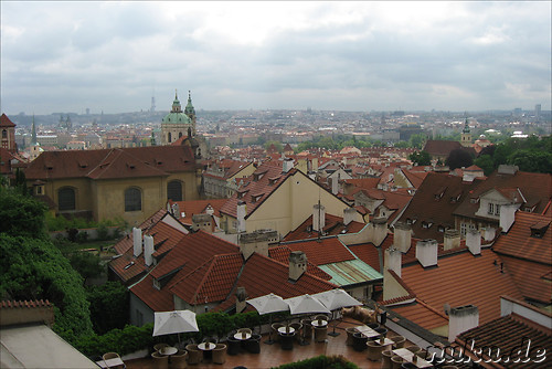 Blick auf Prag, Tschechien