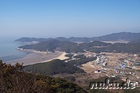 Blick auf Seopori Beach