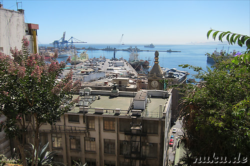 Blick auf Valparaiso, Chile