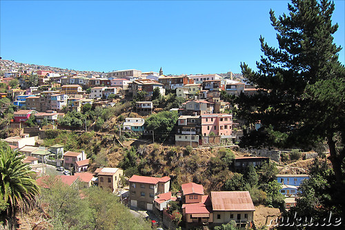 Blick auf Valparaiso, Chile