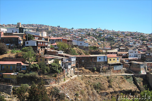 Blick auf Valparaiso, Chile