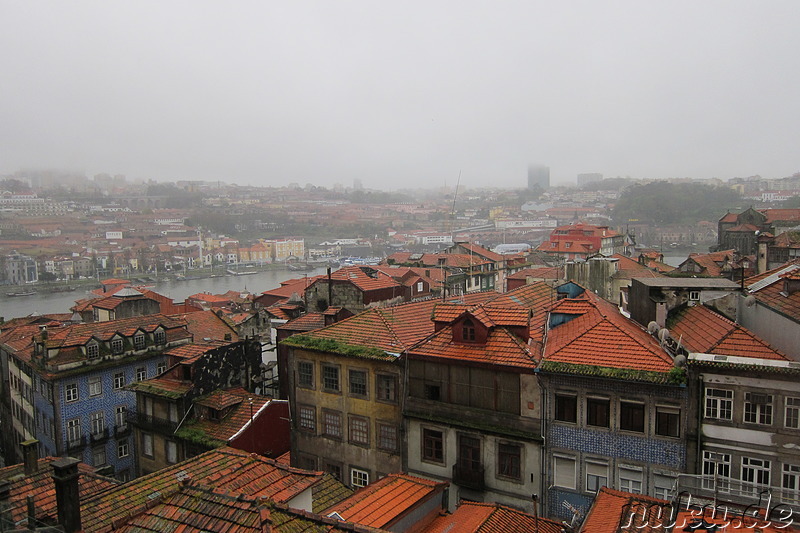 Blick über die Dächer von Porto, Portugal