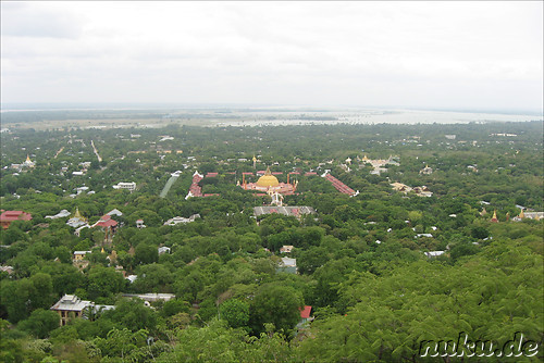 Blick vom Sagaing Hill