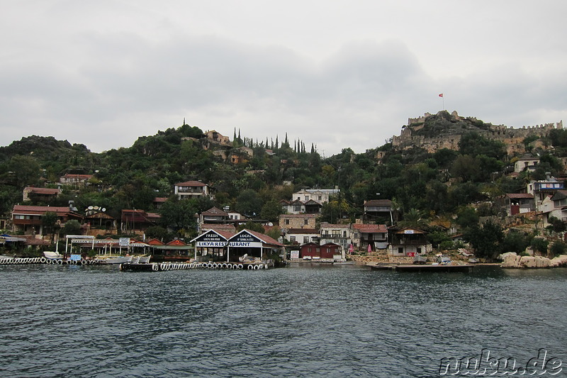 Bootsfahrt entlang Kekova Island & Simena in der Türkei