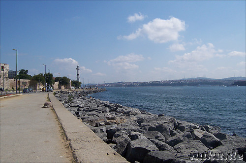 Bosporus & Goldenes Horn in Istanbul, Tuerkei