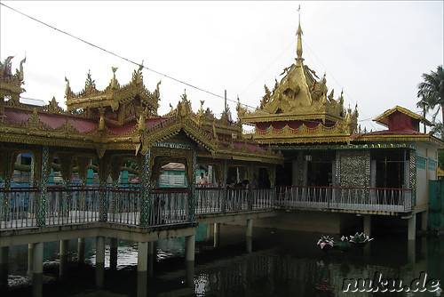 Botataung Pagoda - Tempel in Rangoon, Burma
