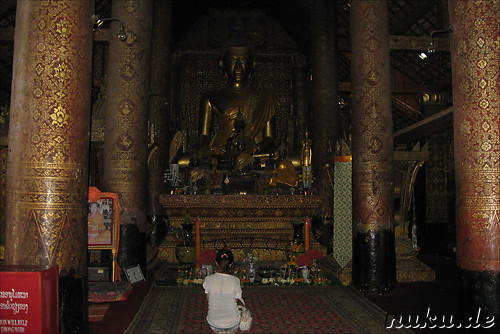 Buddha im Wat Xieng Thong Tempel