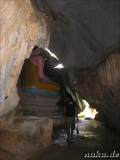 Buddha in der Tham Hoi