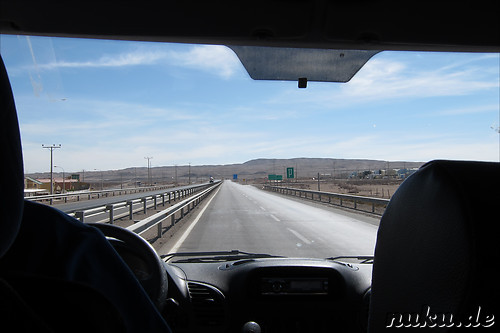 Busfahrt mit Trans Licancabur von Calama nach San Pedro