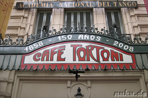 Cafe Tortoni in Buenos Aires, Argentinien