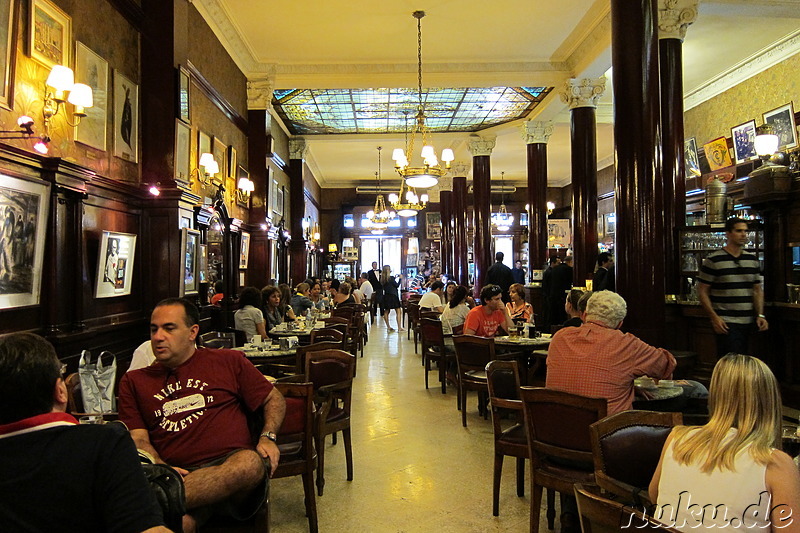 Cafe Tortoni in Buenos Aires, Argentinien