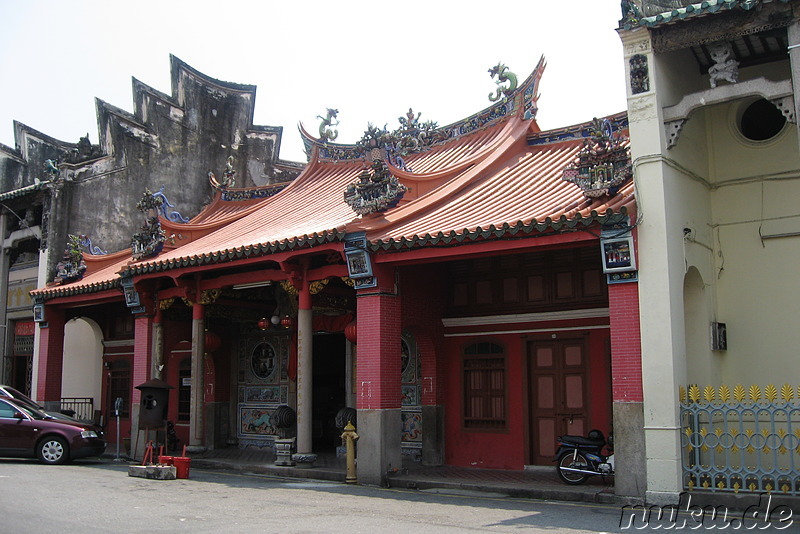Cantonese Tua Pek Kong Tempel in George Town, Pulau Penang, Malaysia