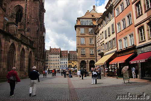 Cathedrale Notre-Dame in Strasbourg, Frankreich
