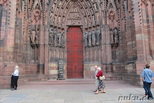 Cathedrale Notre-Dame in Strasbourg, Frankreich