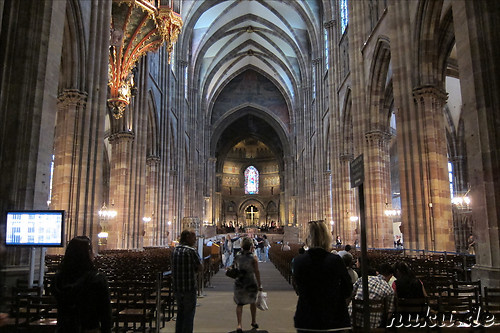 Cathedrale Notre-Dame in Strasbourg, Frankreich