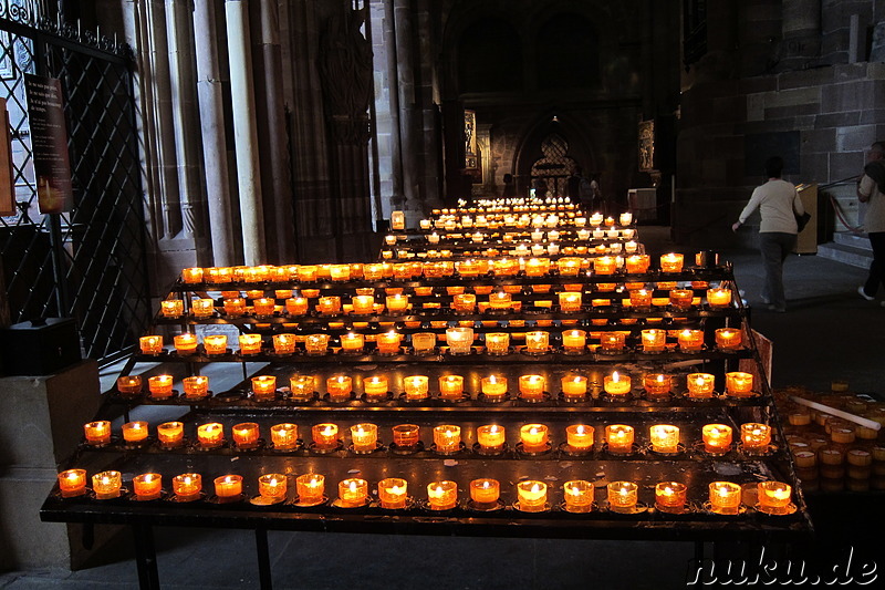 Cathedrale Notre-Dame in Strasbourg, Frankreich