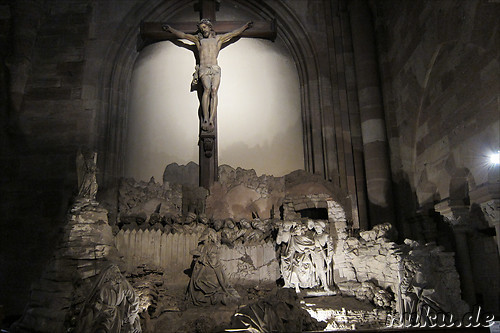 Cathedrale Notre-Dame in Strasbourg, Frankreich