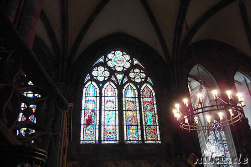 Cathedrale Notre-Dame in Strasbourg, Frankreich
