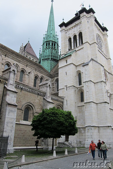 Cathedrale St Pierre - Kathedrale in Genf, Schweiz