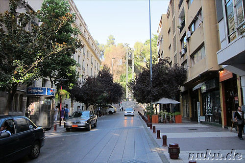 Cerro Santa Lucia - Parkanlage in Santiago de Chile