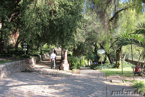 Cerro Santa Lucia - Parkanlage in Santiago de Chile
