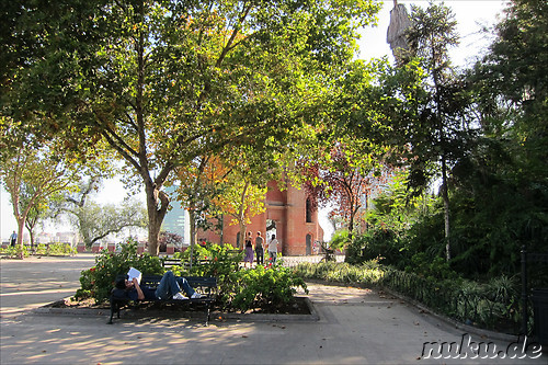 Cerro Santa Lucia - Parkanlage in Santiago de Chile