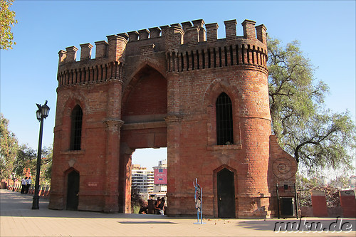 Cerro Santa Lucia - Parkanlage in Santiago de Chile