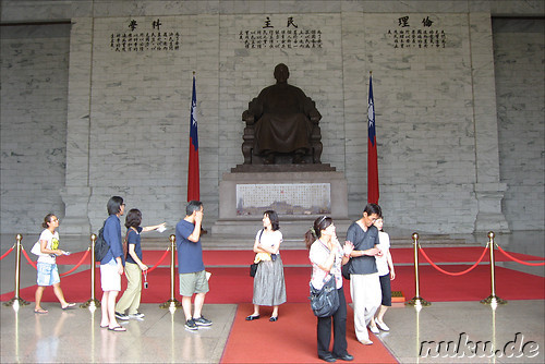 Chiang Kai-Shek Memorial Hall in Taipei, Taiwan