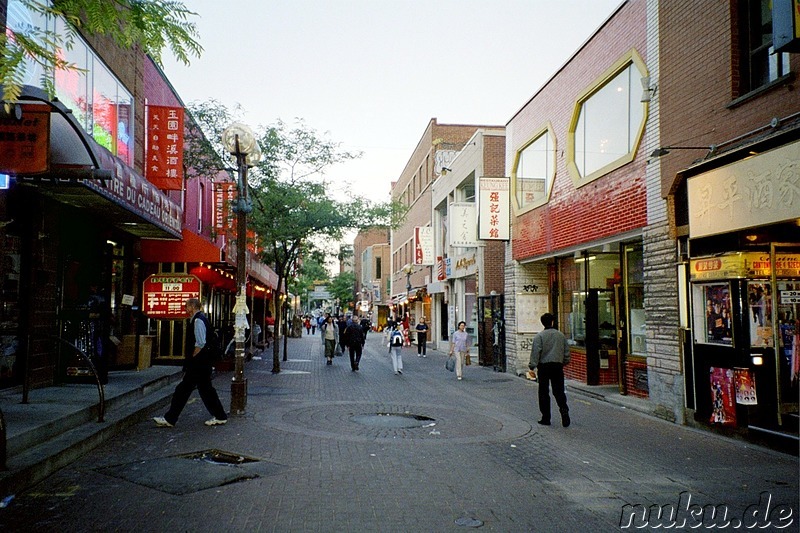 Chinatown in Montreal, Kanada