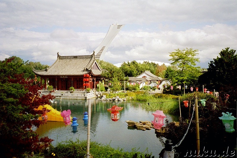 Chinesischer Garten im Botanischen Garten von Montreal, Kanada