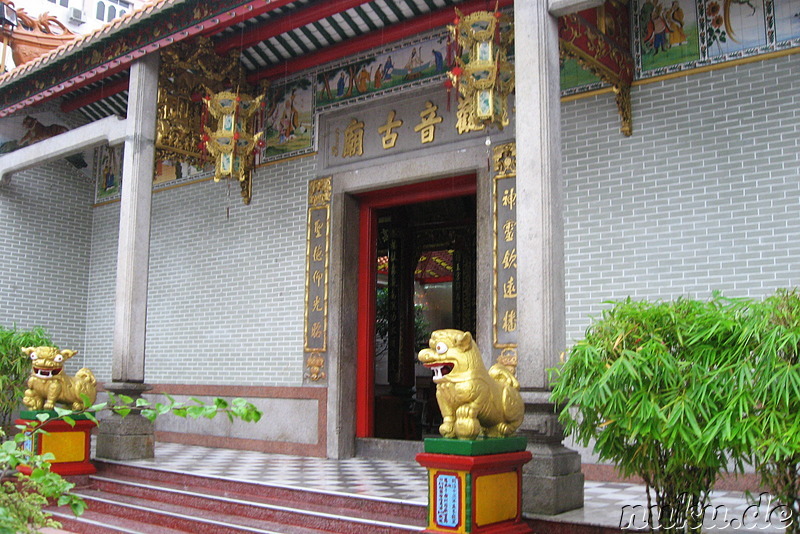 Chinesischer Tempel in Yangon, Myanmar