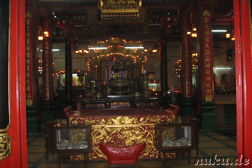 Chinesischer Tempel in Yangon, Myanmar