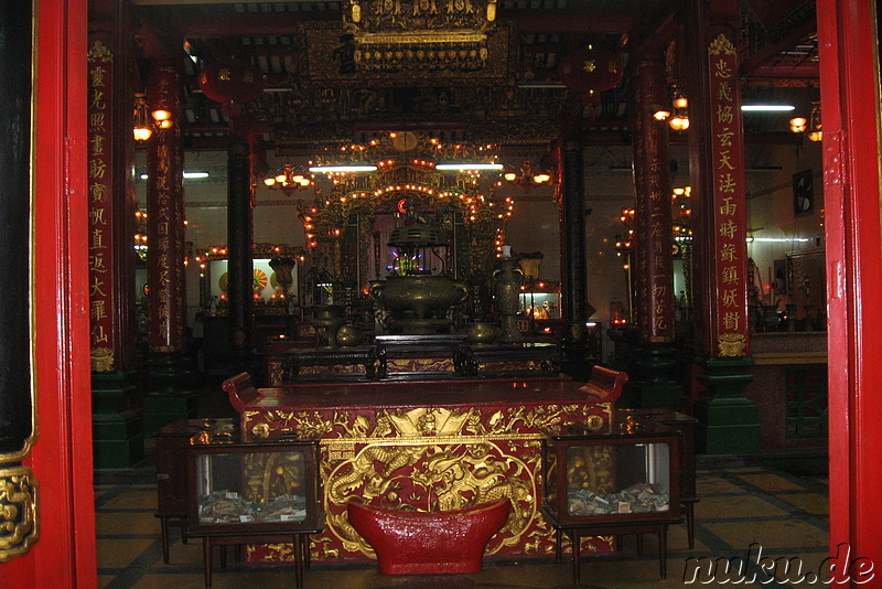 Chinesischer Tempel in Yangon, Myanmar