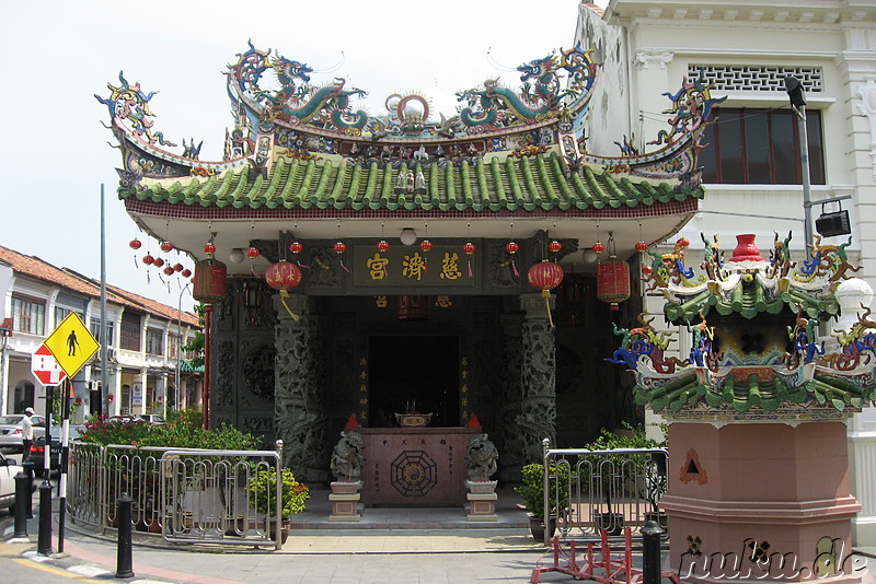 Choo Chay Keong Tempel in George Town, Pulau Penang, Malaysia