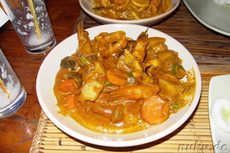 Curry im Restaurant Balay Tubay in El Nido, Palawan, Philippinen