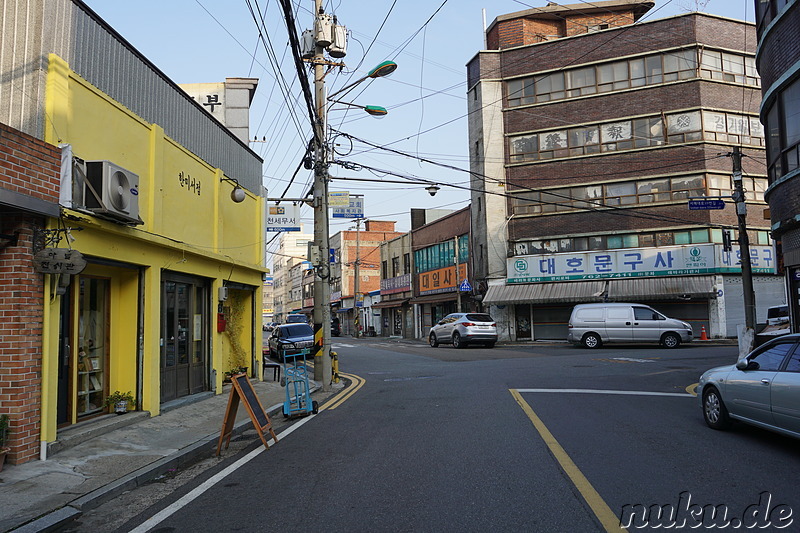 Das Baedari-Viertel (배다리) in Incheon, Korea - Umschlagplatz für gebrauchte Bücher